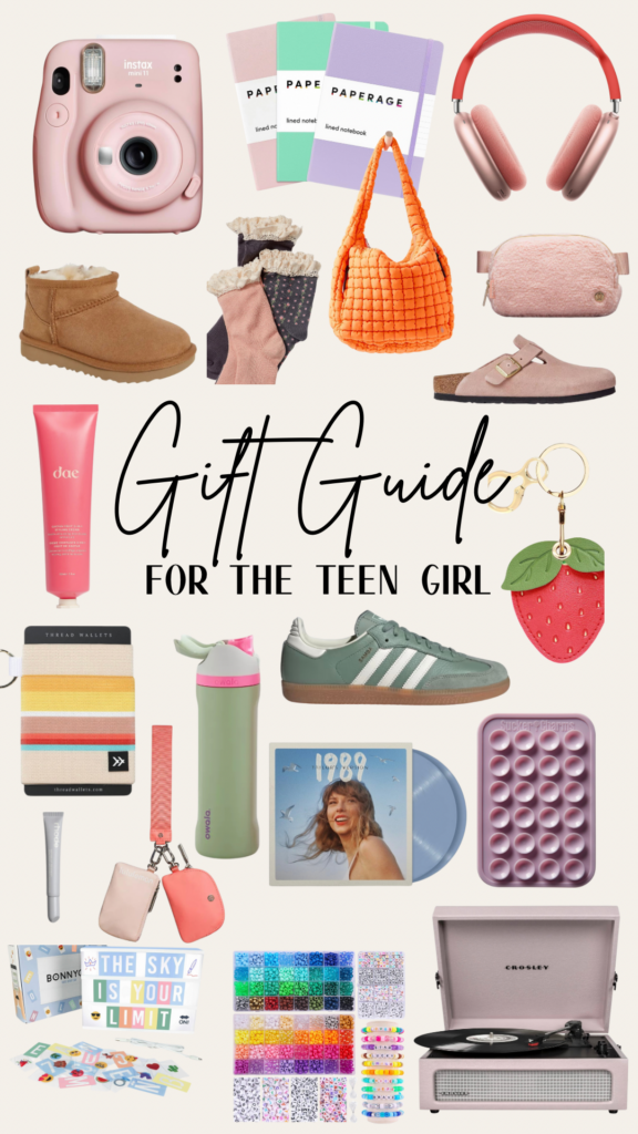 Gift Guide for the Teen Girl with photos of the season's hottest gifts
